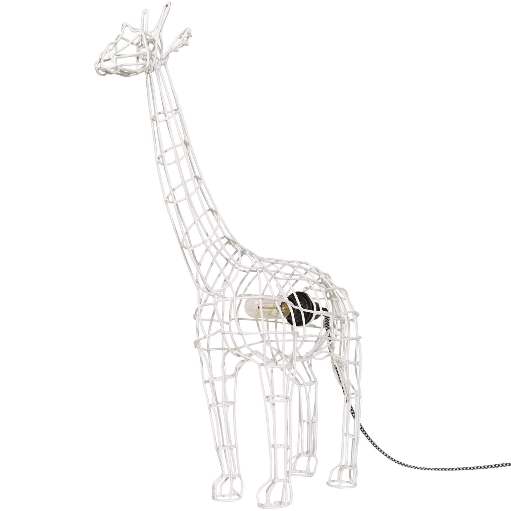 Home Decor Giraffe Wire Lamp