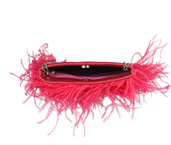 Ostrich Feather Bag Sustainable - KEENTU