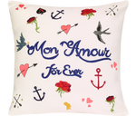 Load image into Gallery viewer, Home Decor Mon Amour Pillowcase