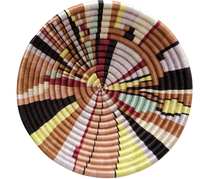 Home Decor Multicolor Woven Bowl