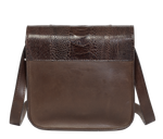 Load image into Gallery viewer, Handbag Coffee Ostrich Shin Crossbody Bag 