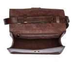 Load image into Gallery viewer, Handbag Coffee Ostrich Shin Crossbody Bag