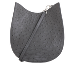 Load image into Gallery viewer, Handbag Grey Saddle Bag