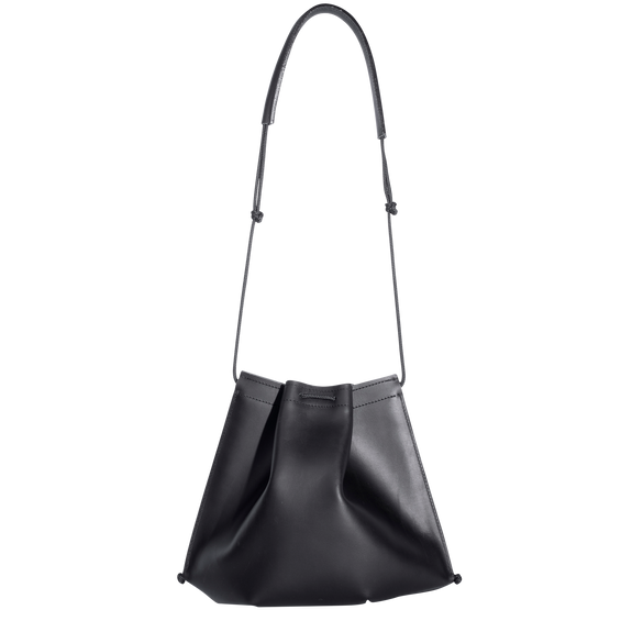 Handbag Black Sailing Rope Drawstring Bag