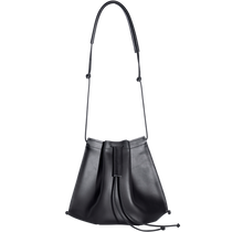 Handbag Black Sailing Rope Drawstring Bag