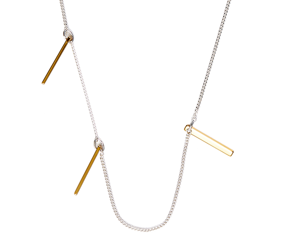 Jewelry Slat Necklace