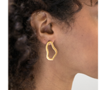 Load image into Gallery viewer, Ethical Squiggle Stud Earring - Keentu