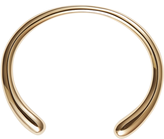 Jewelry Teardrop Cuff