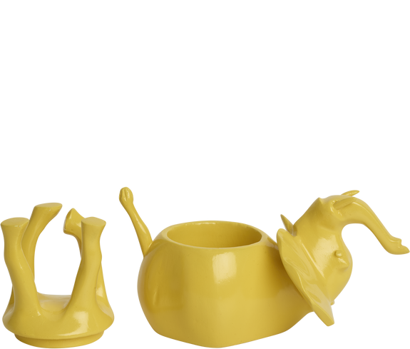 Home Decor Upside Down Elephant Jar