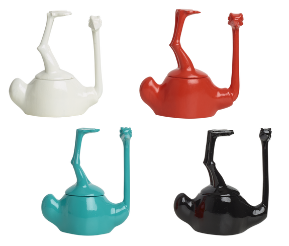 Home Decor Upside Down Ostrich Jar