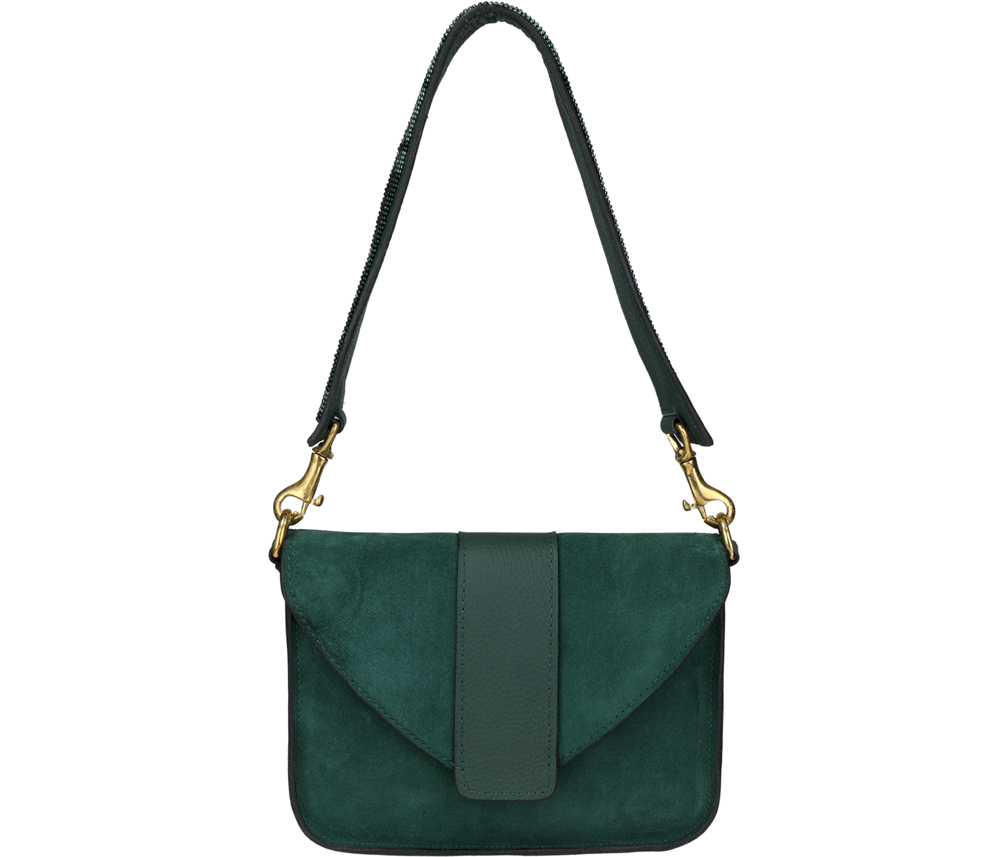 Sustainable Suede Shoulder Bag - Keentu