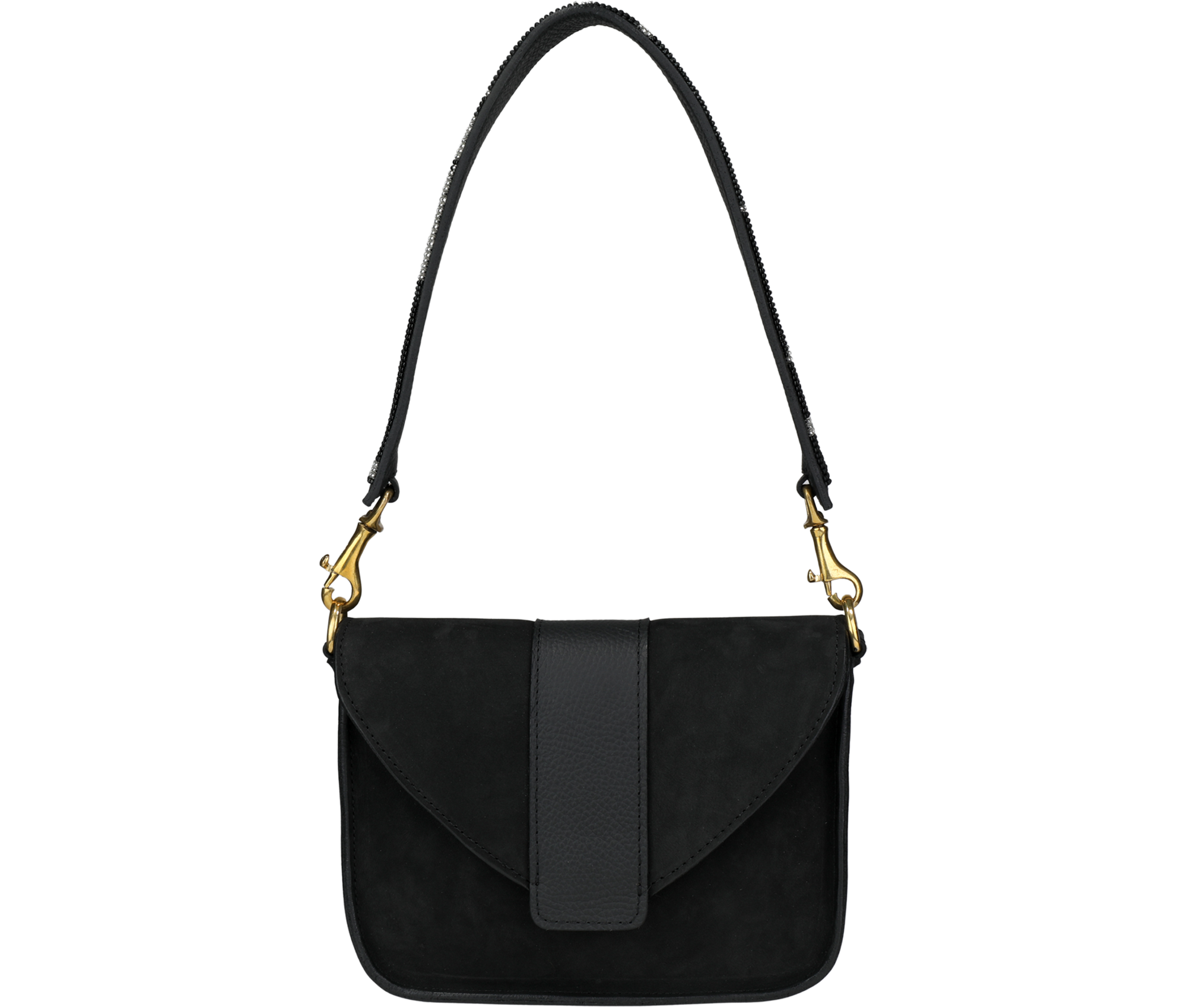 Ethical Suede Shoulder Bag - Keentu