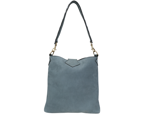 Ethical Suede Tassel Shoulder Bag - Keentu