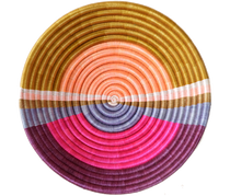 Ethical Sunset Woven Basket - Keentu