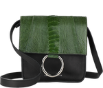 Load image into Gallery viewer, Ostrich Shin Crossbody Bag KEENTU handbag 