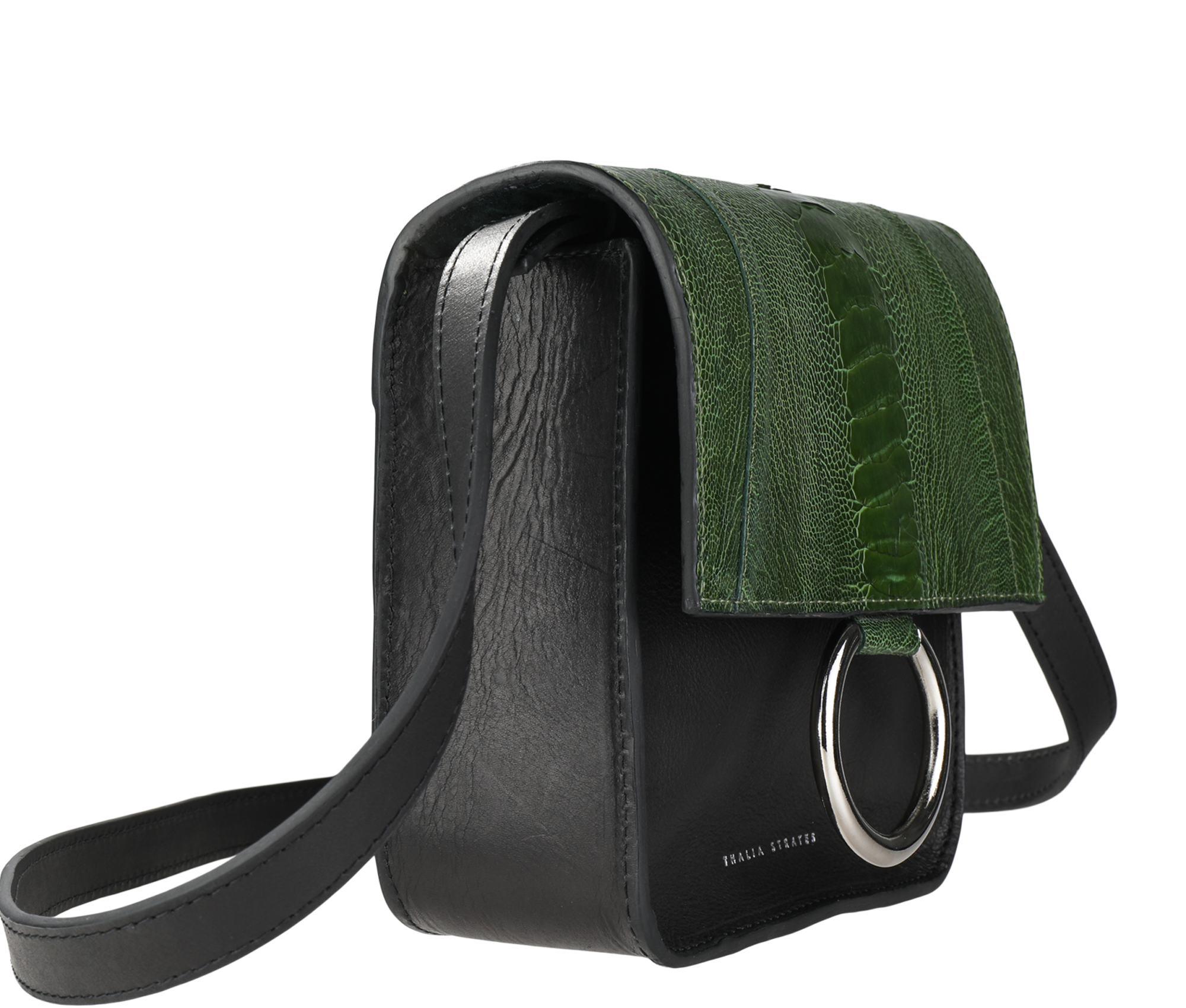 Ostrich Shin Crossbody Bag KEENTU handbag