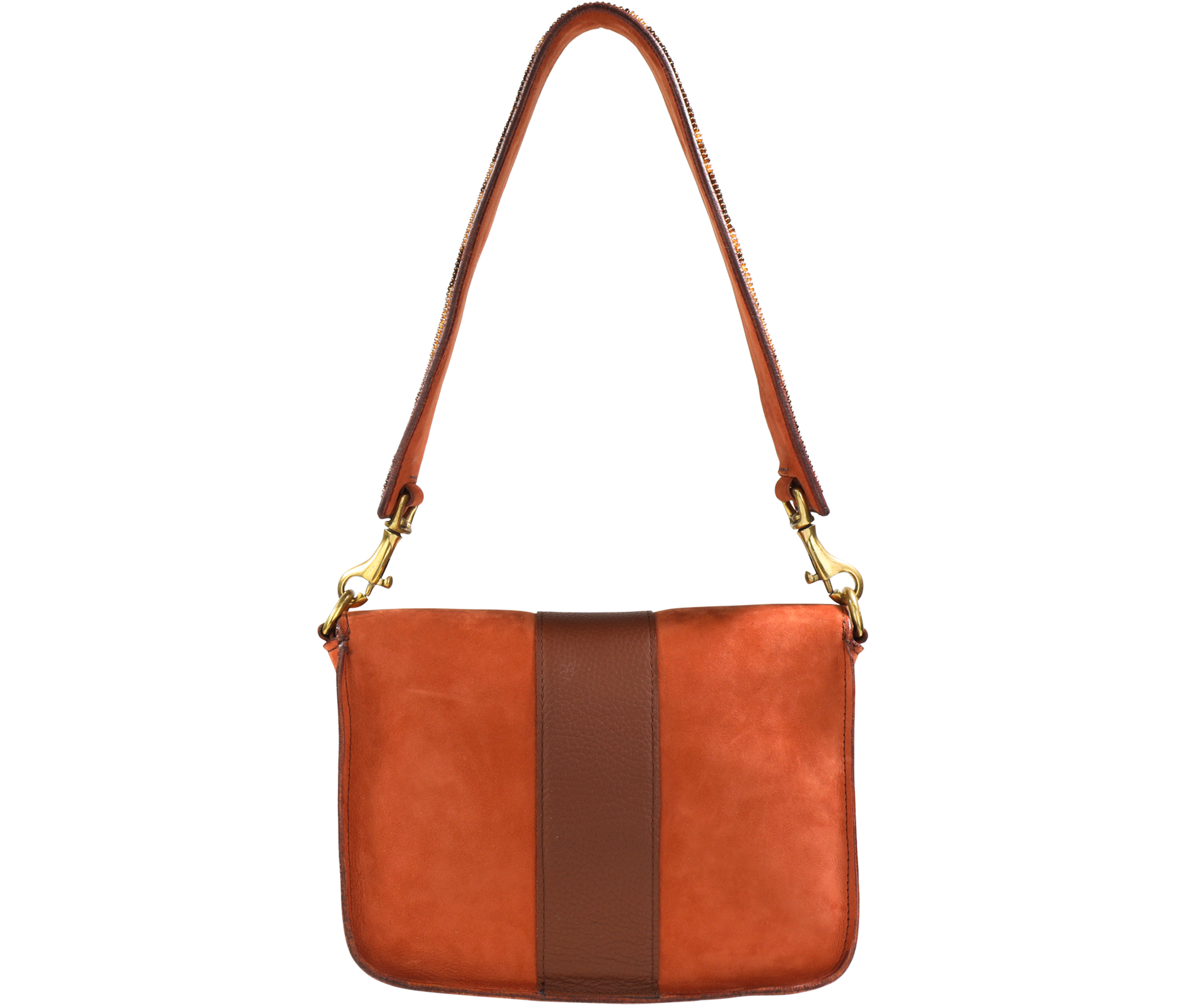 Sustainable Suede Shoulder Bag - Keentu