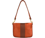 Load image into Gallery viewer, Sustainable Suede Shoulder Bag - Keentu 