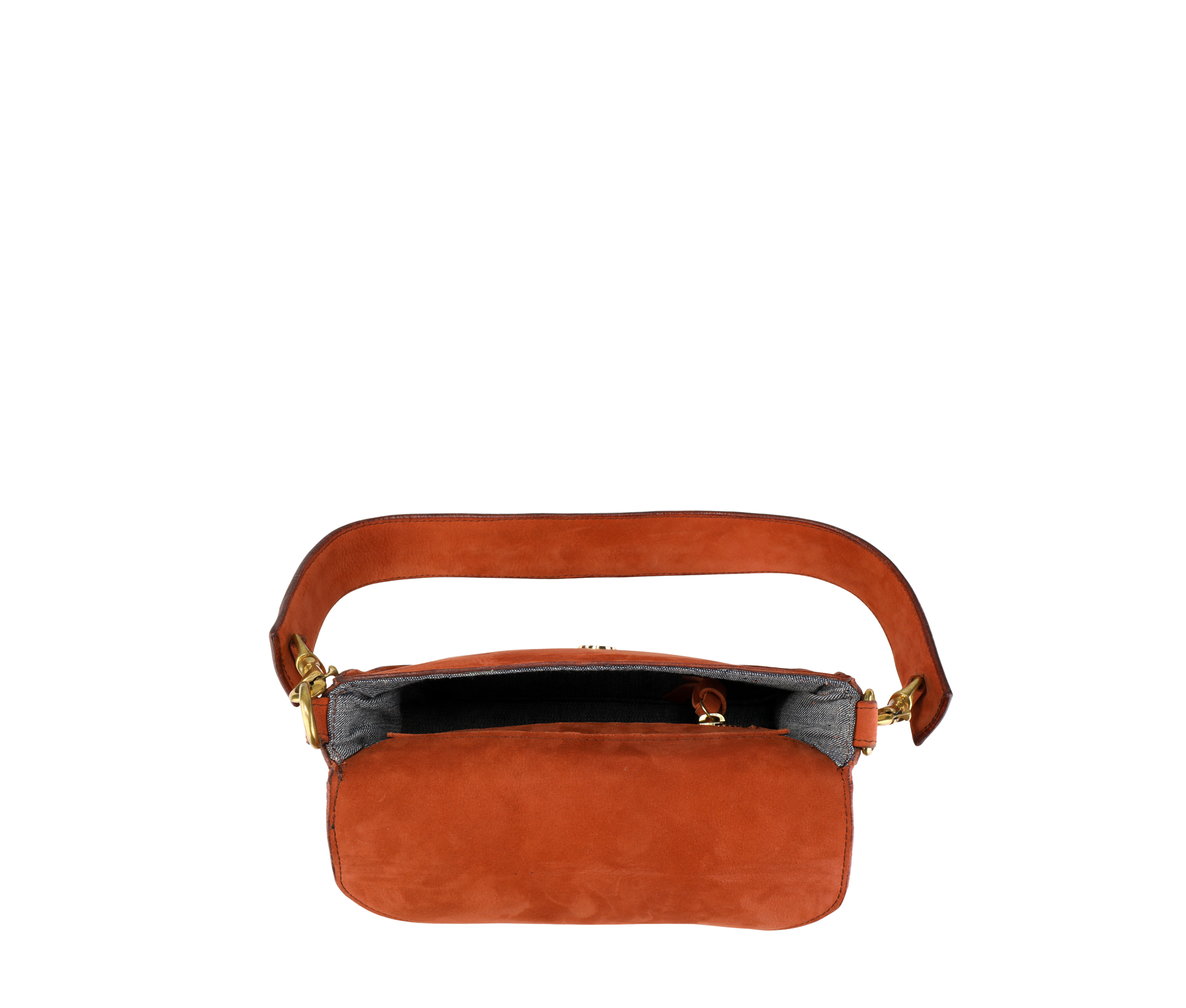 Ethical Suede Shoulder Bag - Keentu