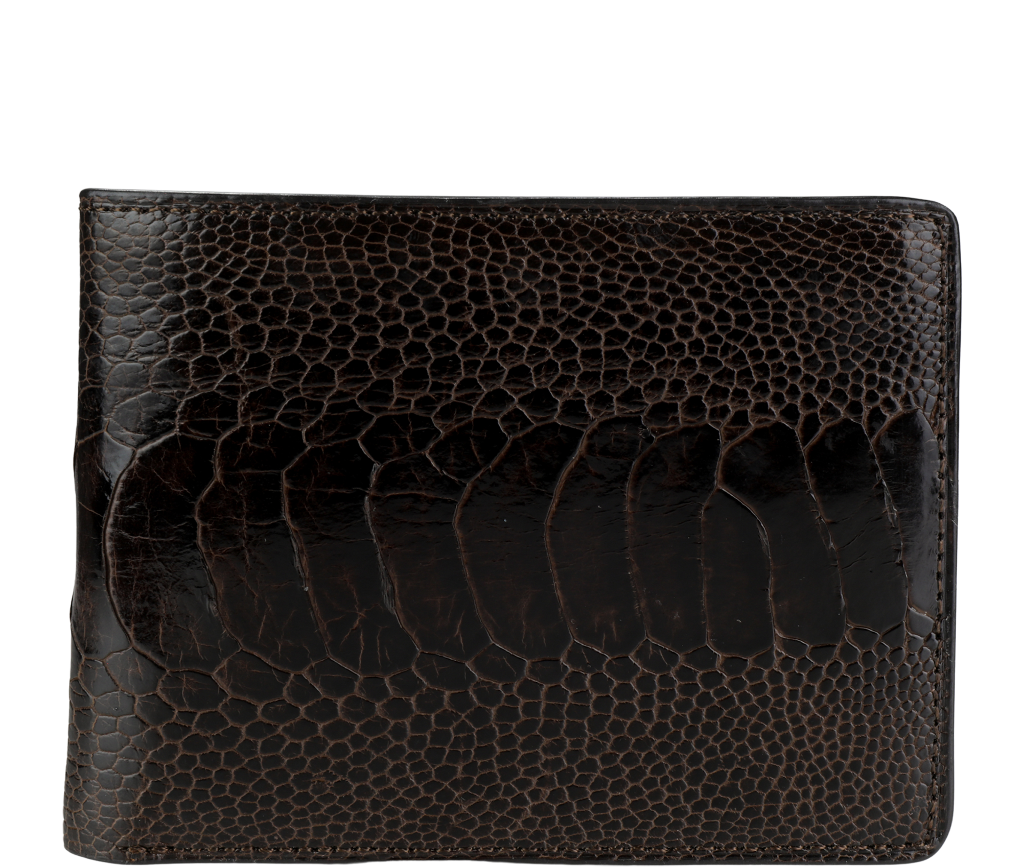 Ethical Ostrich Shin Billfold Wallet - Keentu