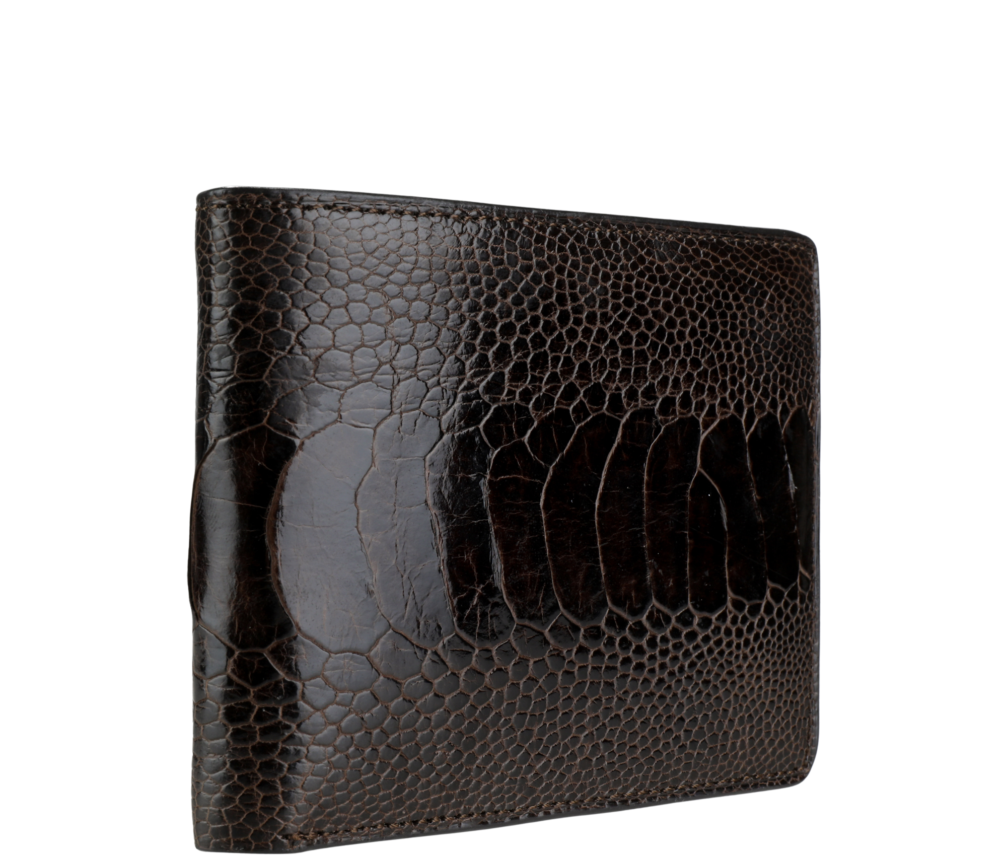 Ethical Ostrich Shin Billfold Wallet - Keentu