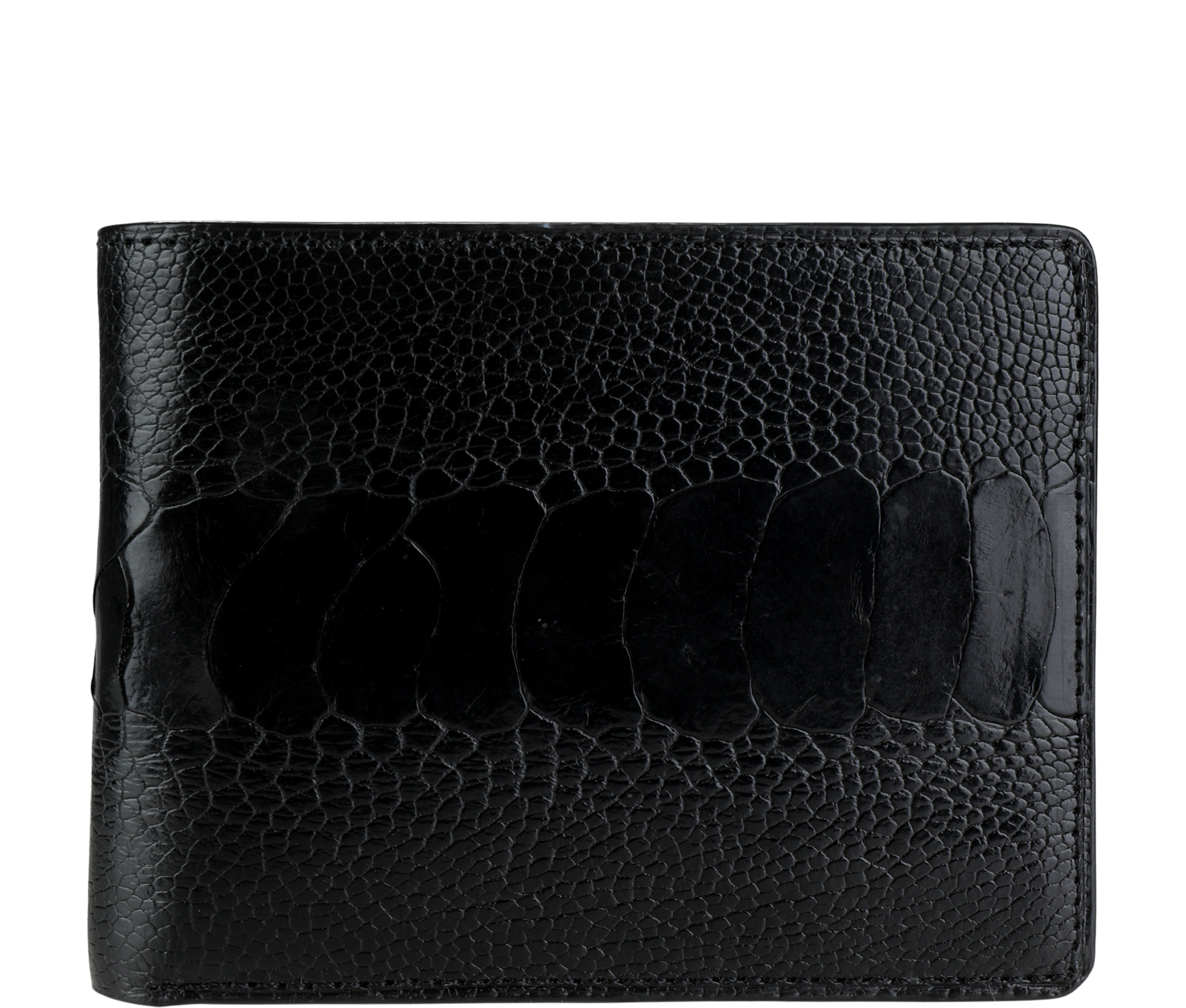 Sustainable Ostrich Shin Billfold Wallet - Keentu