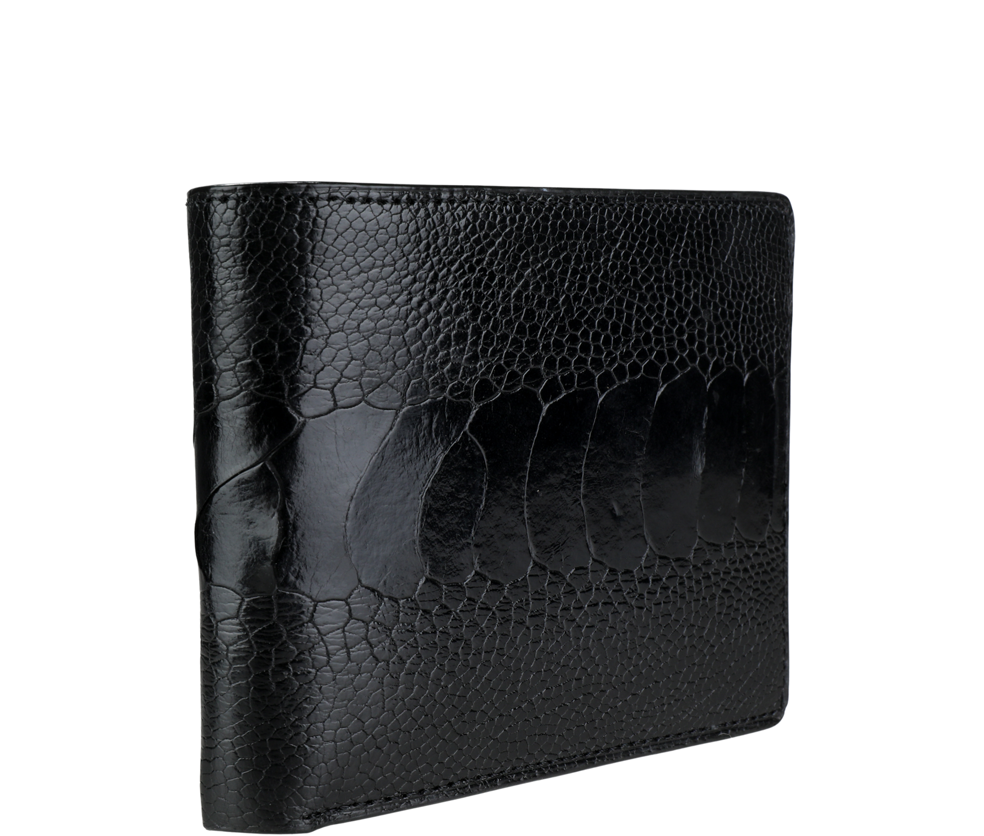 Sustainable Ostrich Shin Billfold Wallet - Keentu