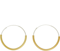 Ethical Gold and Silver Hoops - Keentu
