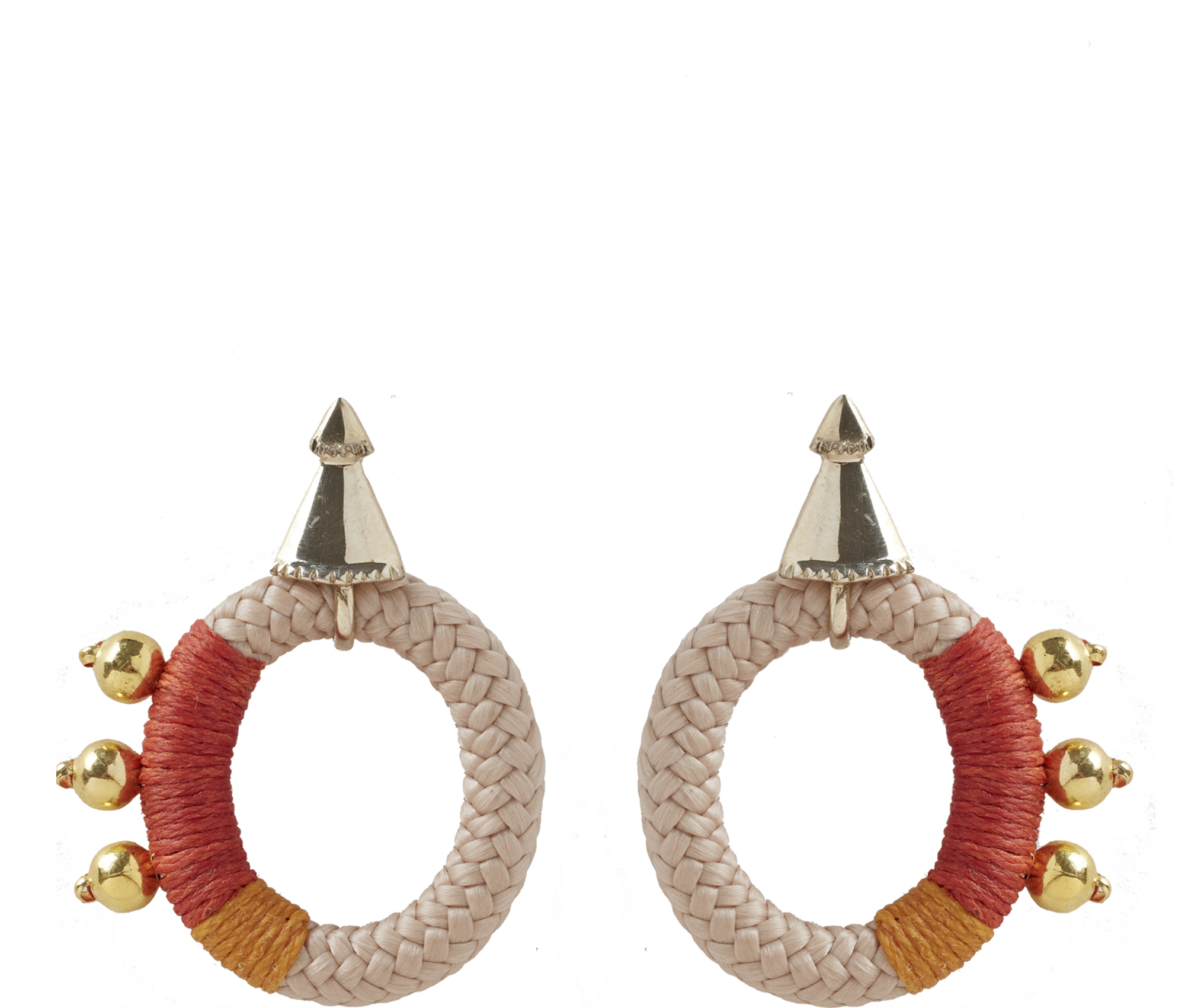 Products Arrow Drop Hoops Earrings KEENTU sustainable