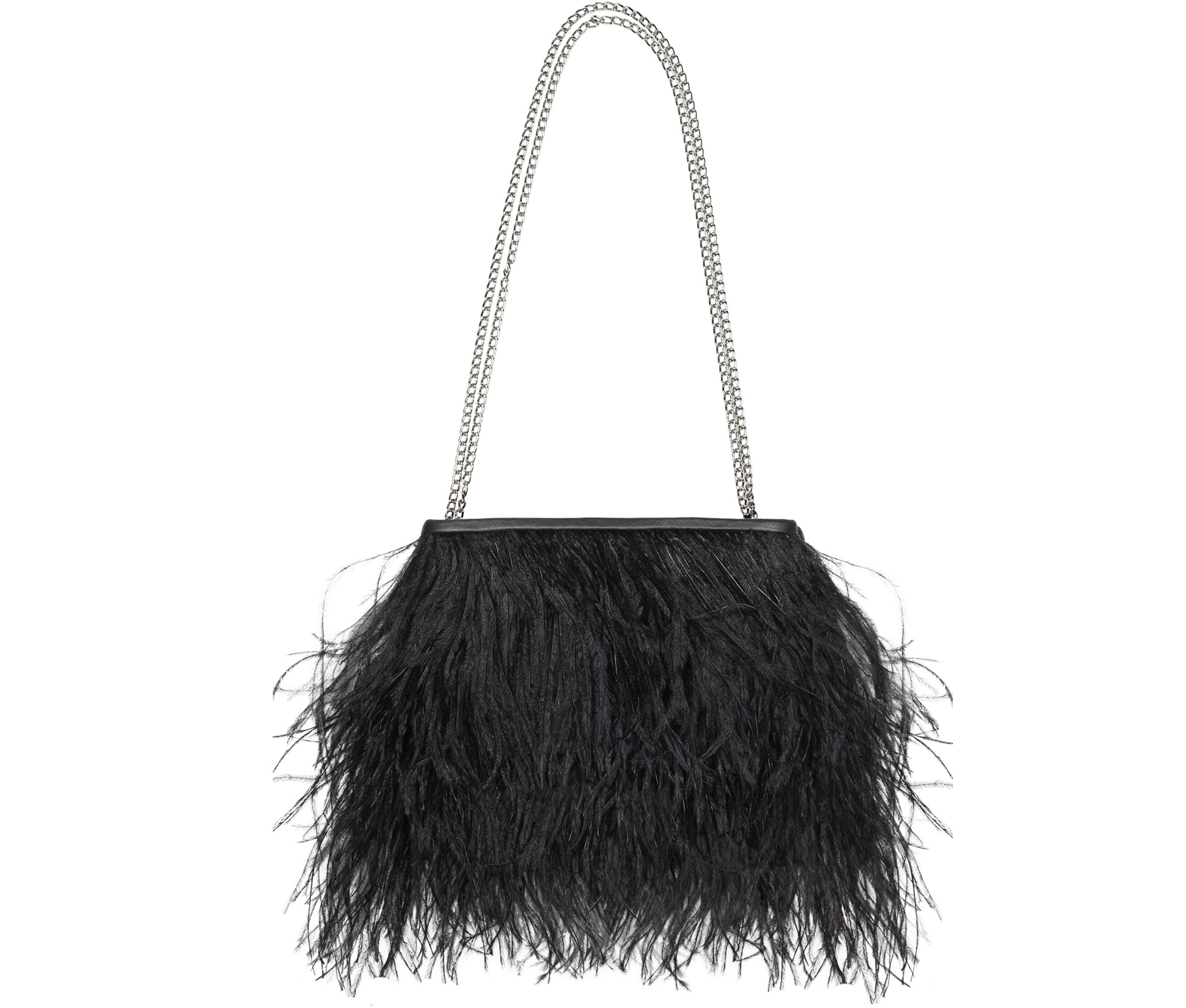 Ostrich Feather Bag Sustainable - KEENTU