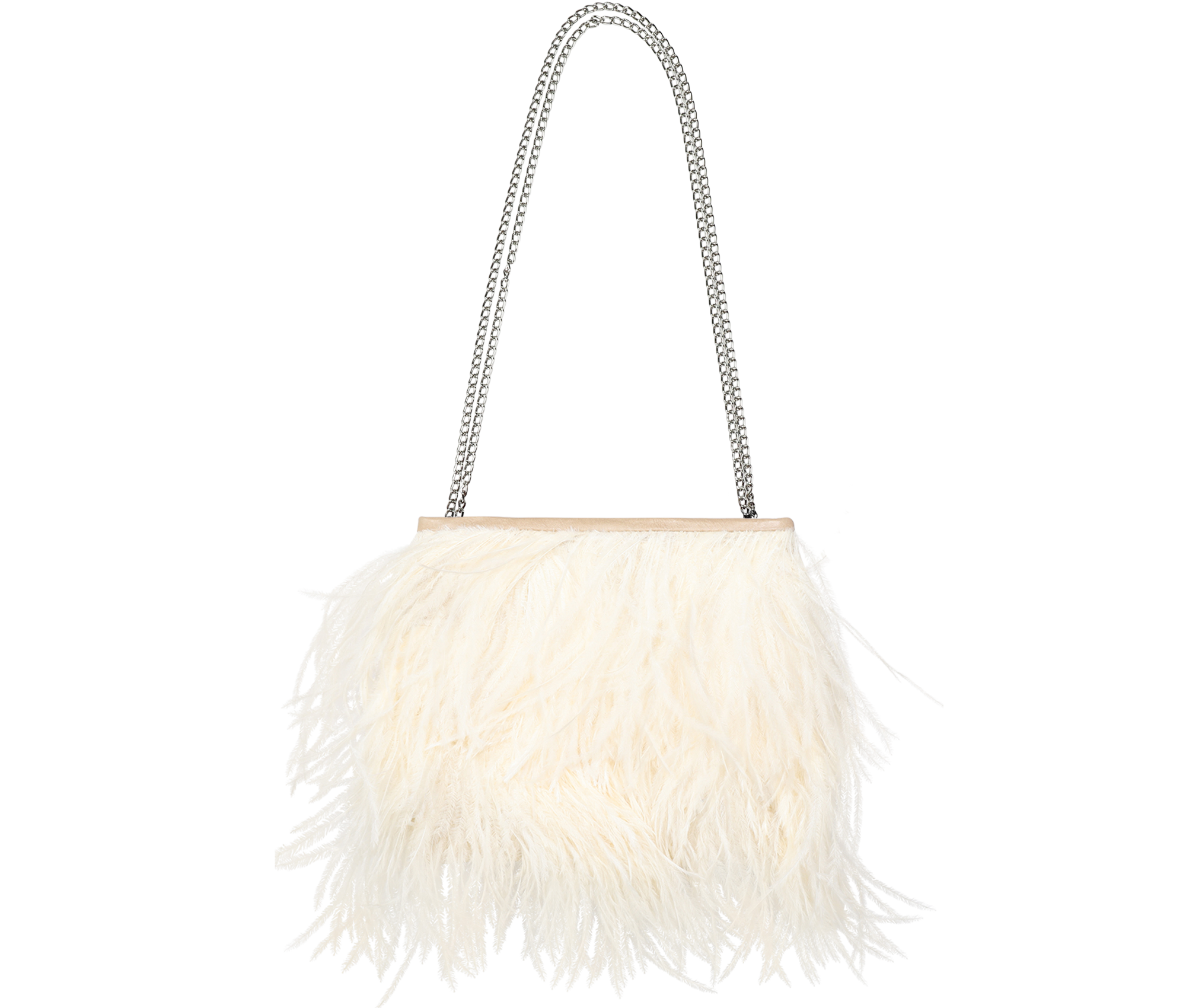 Ostrich Feather Bag Sustainable - KEENTU