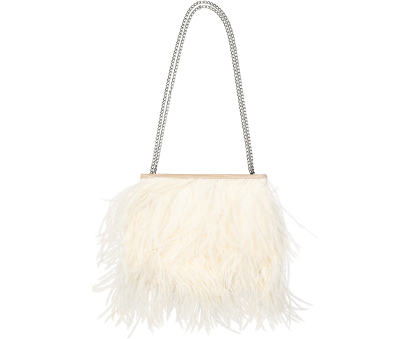 Ostrich Feather Bag Sustainable - KEENTU