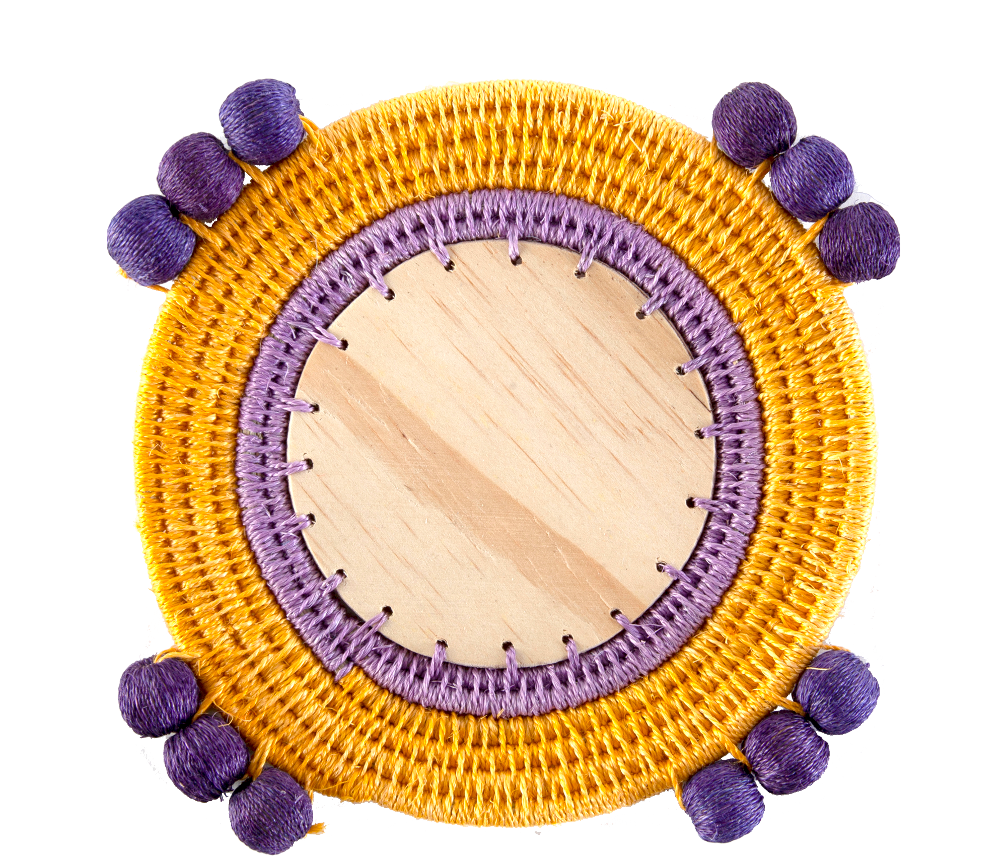 Sustainable Pom-pom coaster - Keentu