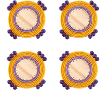 Ethical Pom-pom coaster - Keentu