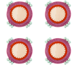 Load image into Gallery viewer, Ethical Pom-pom coaster - Keentu 