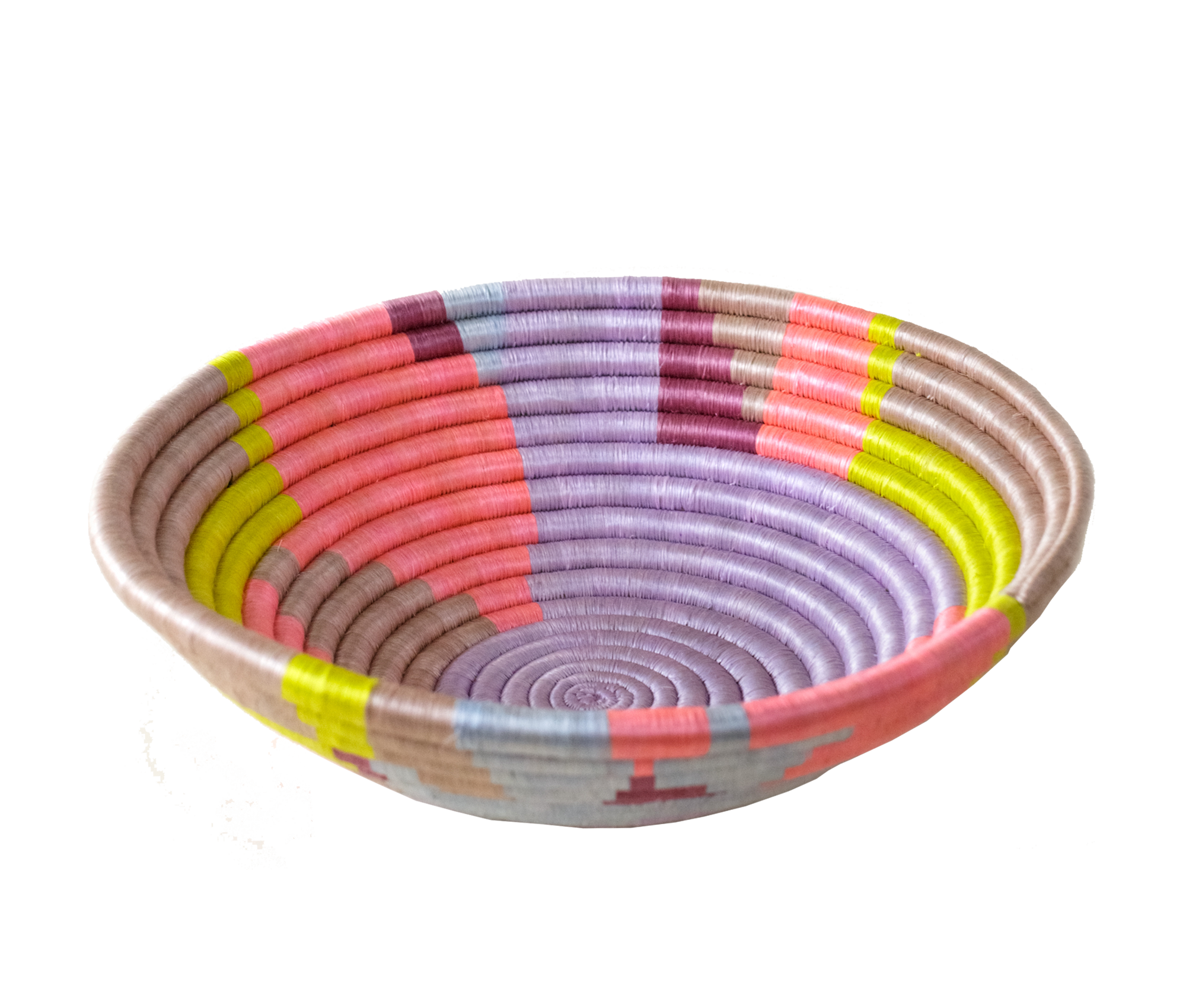 Lavender Neon Woven Bowl - Keentu
