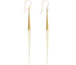 Load image into Gallery viewer, Ethical Quill Dangle Earring - Keentu 