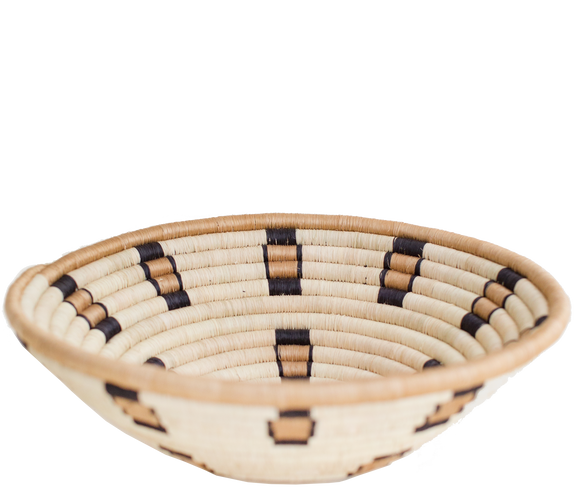 Sustainable Leopard Woven Basket - Keentu