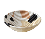 Load image into Gallery viewer, White Abstract Woven Bowl - Keentu 