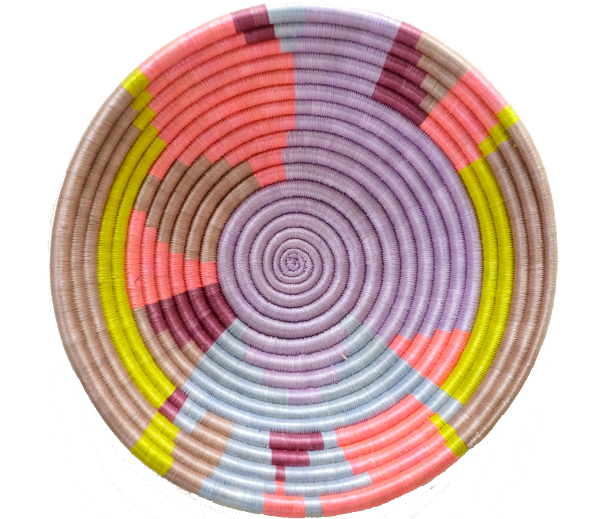 Lavender Neon Woven Bowl - Keentu