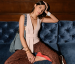 Load image into Gallery viewer, Ethical Suede Tassel Shoulder Bag - Keentu 