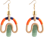 Load image into Gallery viewer, Ethical Aventurine Earrings - Keentu 