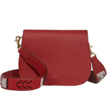 Load image into Gallery viewer, Handbag Red Beaded Strap Crossbody Bag 