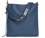 Load image into Gallery viewer, Handbag Petrol Blue Beaded Strap Shoulder Bag 