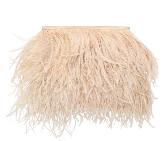 Ostrich Feather Bag Sustainable - KEENTU