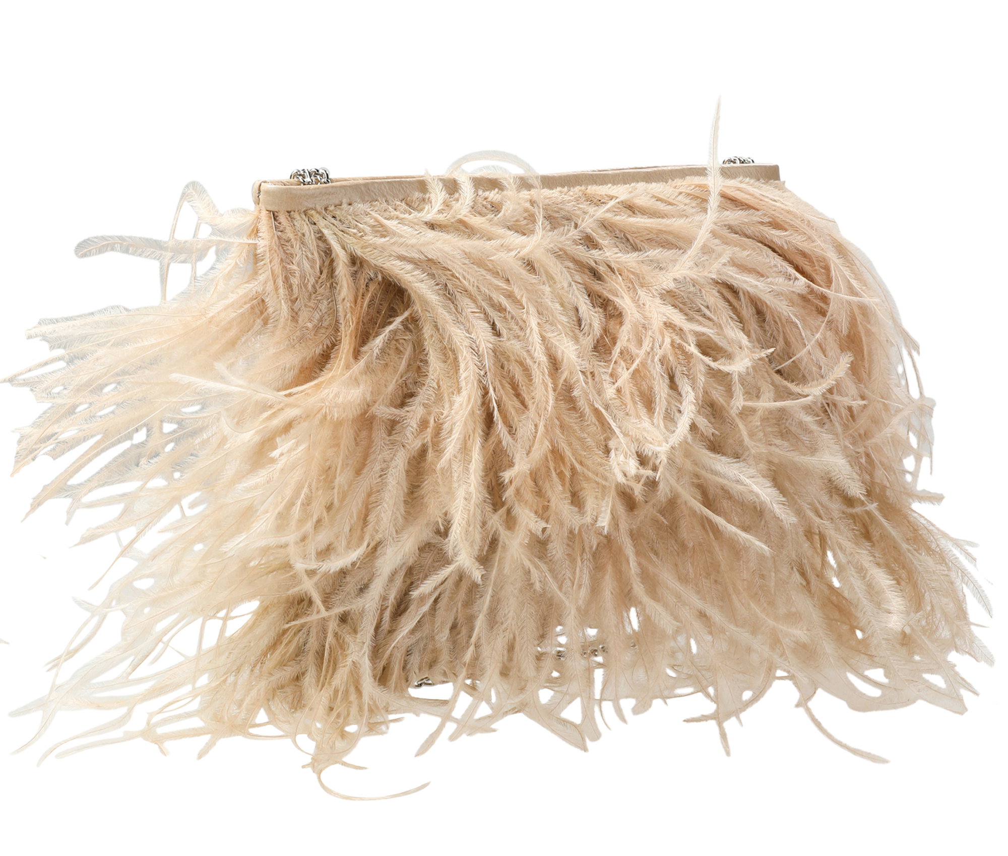 Ostrich Feather Bag Sustainable - KEENTU