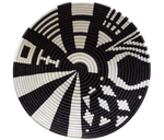 Load image into Gallery viewer, Home Decor Black and White Woven Bowl 