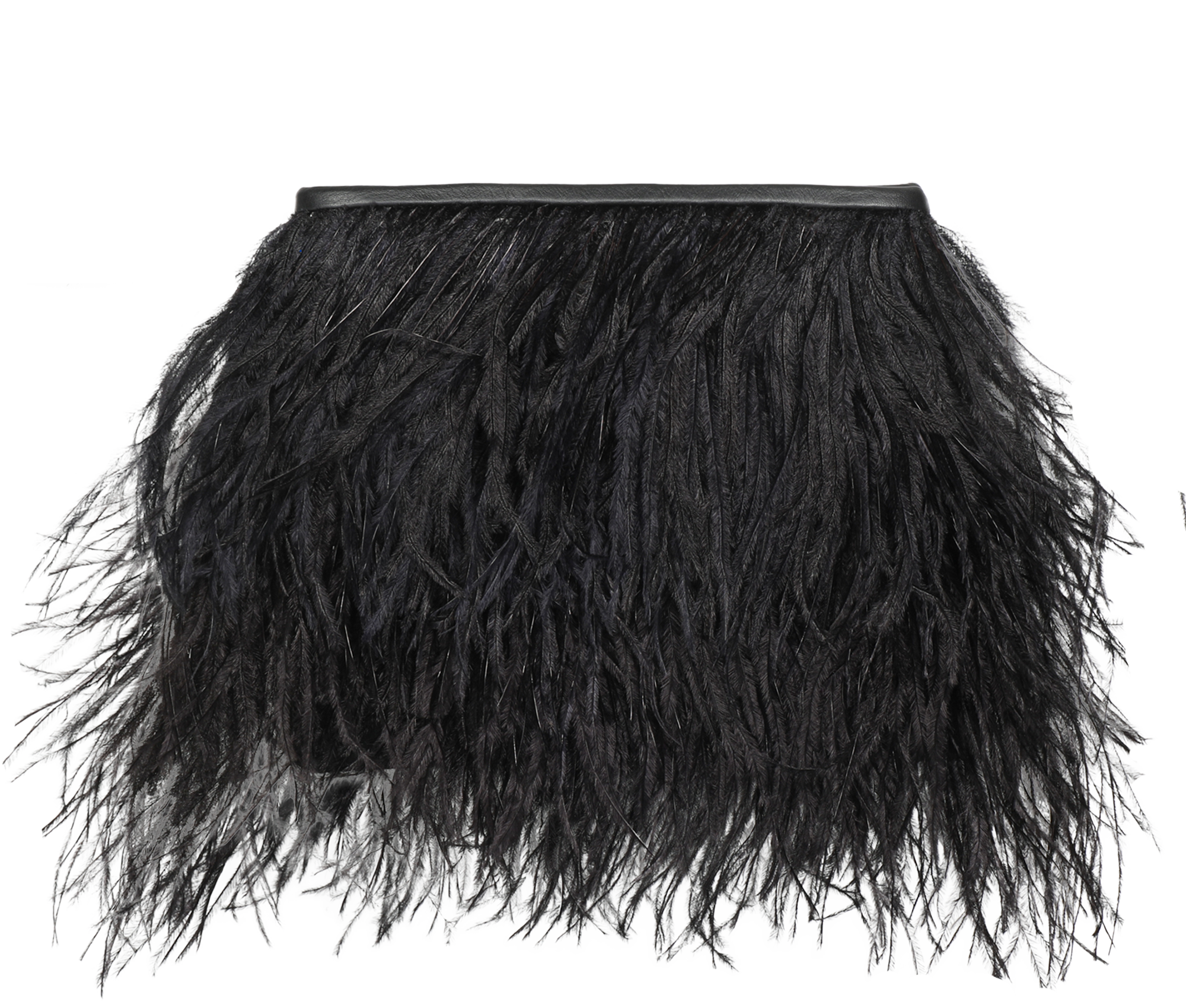 Ostrich Feather Bag Sustainable - KEENTU