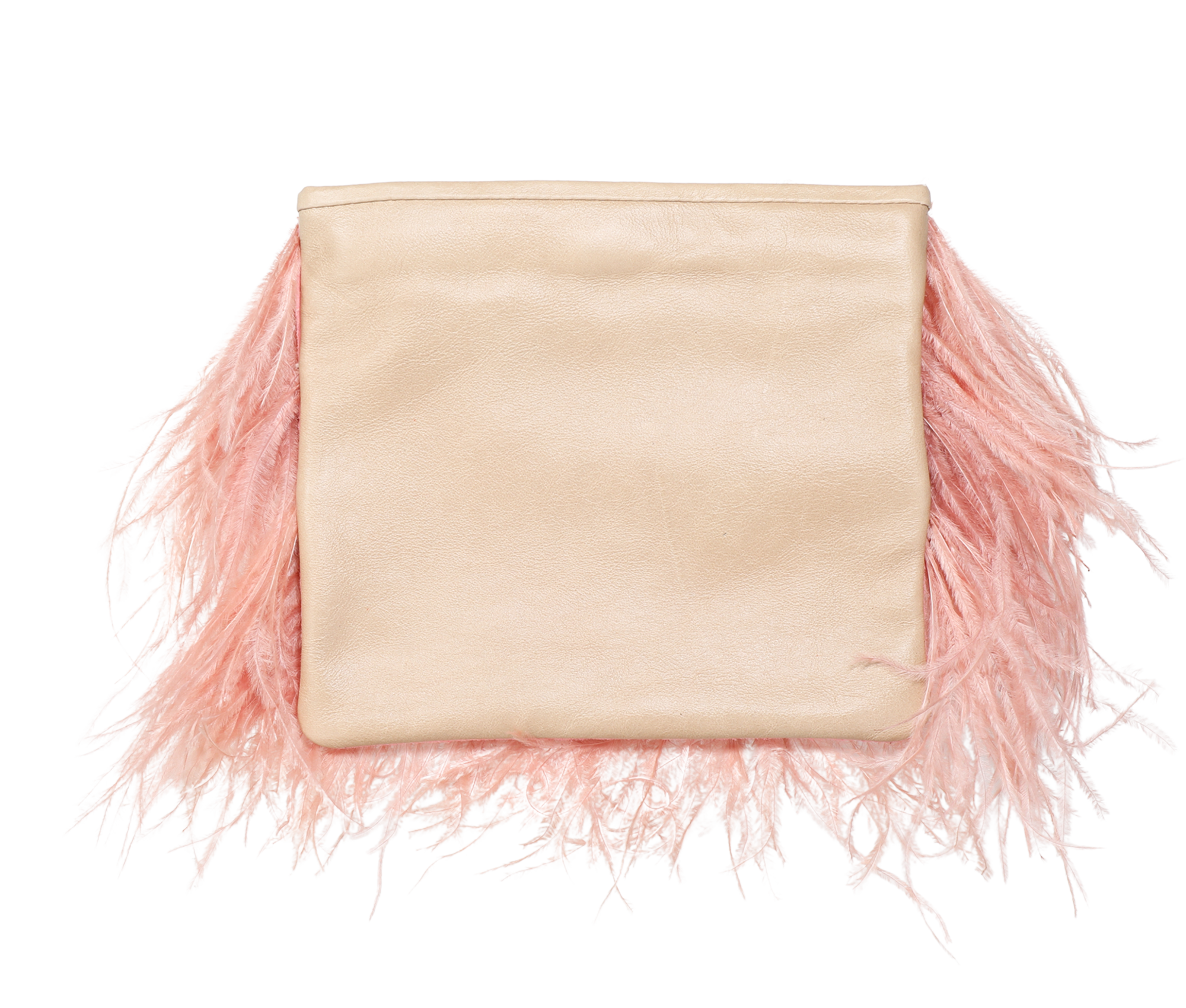 Ostrich Feather Bag Sustainable - KEENTU
