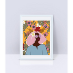 Load image into Gallery viewer, Home Decor Flower Power Art Print 